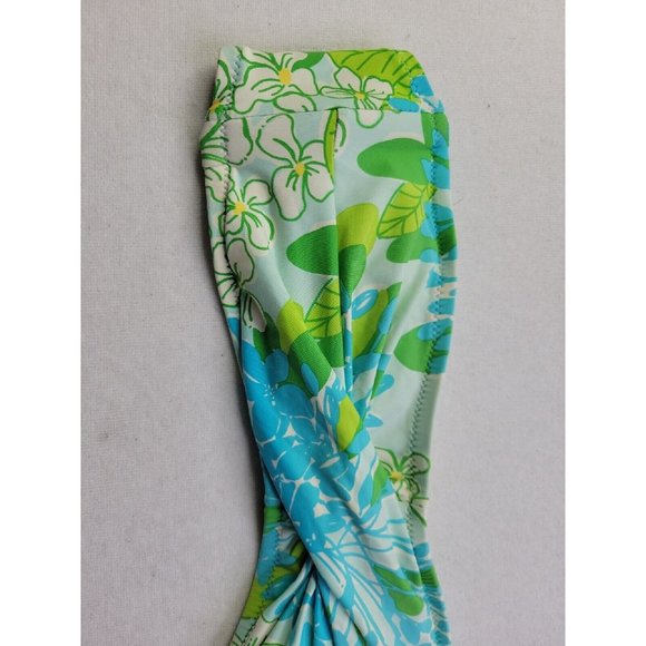 LILLY PULITZER "Keene" Bandeau Convertible Bikini Top Size Small No Straps - Picture 2 of 11